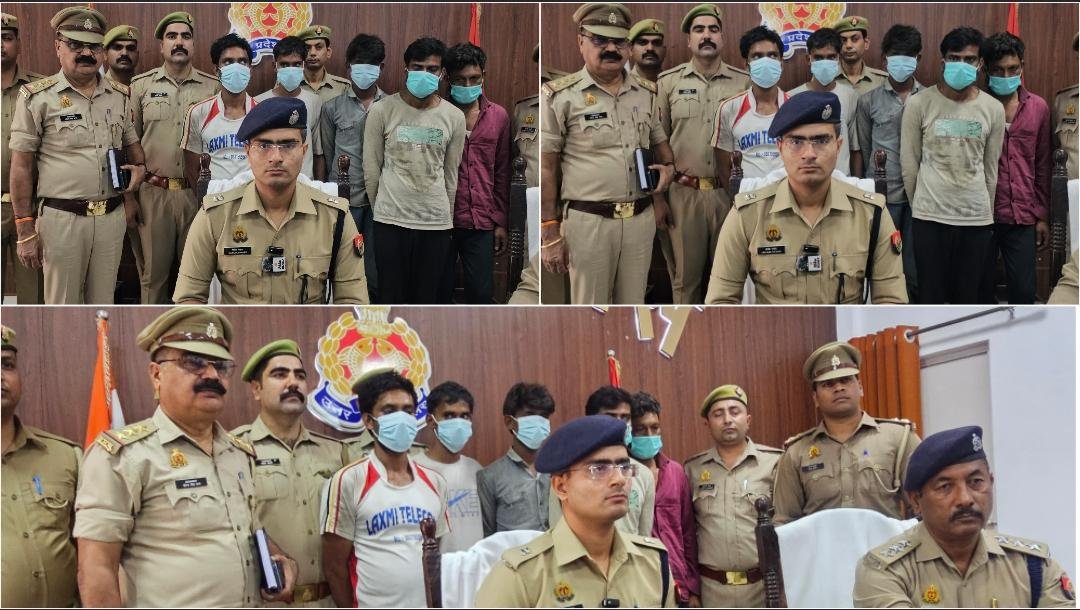 छुटमलपुर में ट्यूबवेलों से मोटर तार चोरी करने वाला गिरोह पकड़ा गया तीन वारदातों का खुलासा
