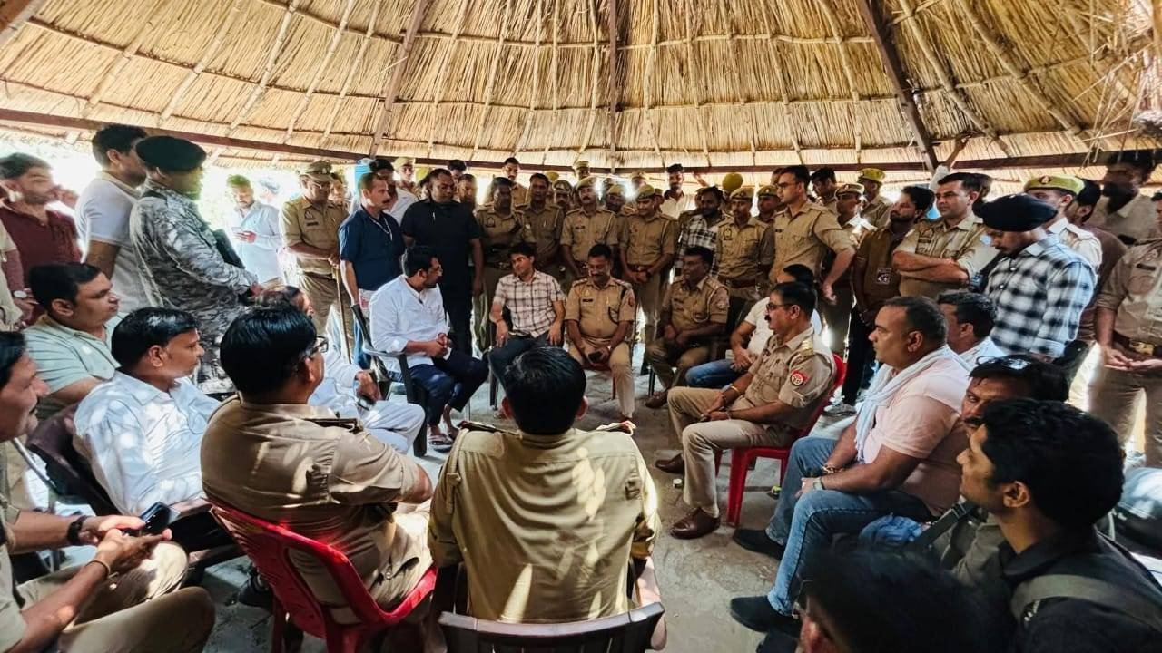 लालवाला कांड: सांसद चंद्रशेखर आज़ाद हाउस अरेस्ट, भारी तनाव के बीच गांव छावनी में तब्दील